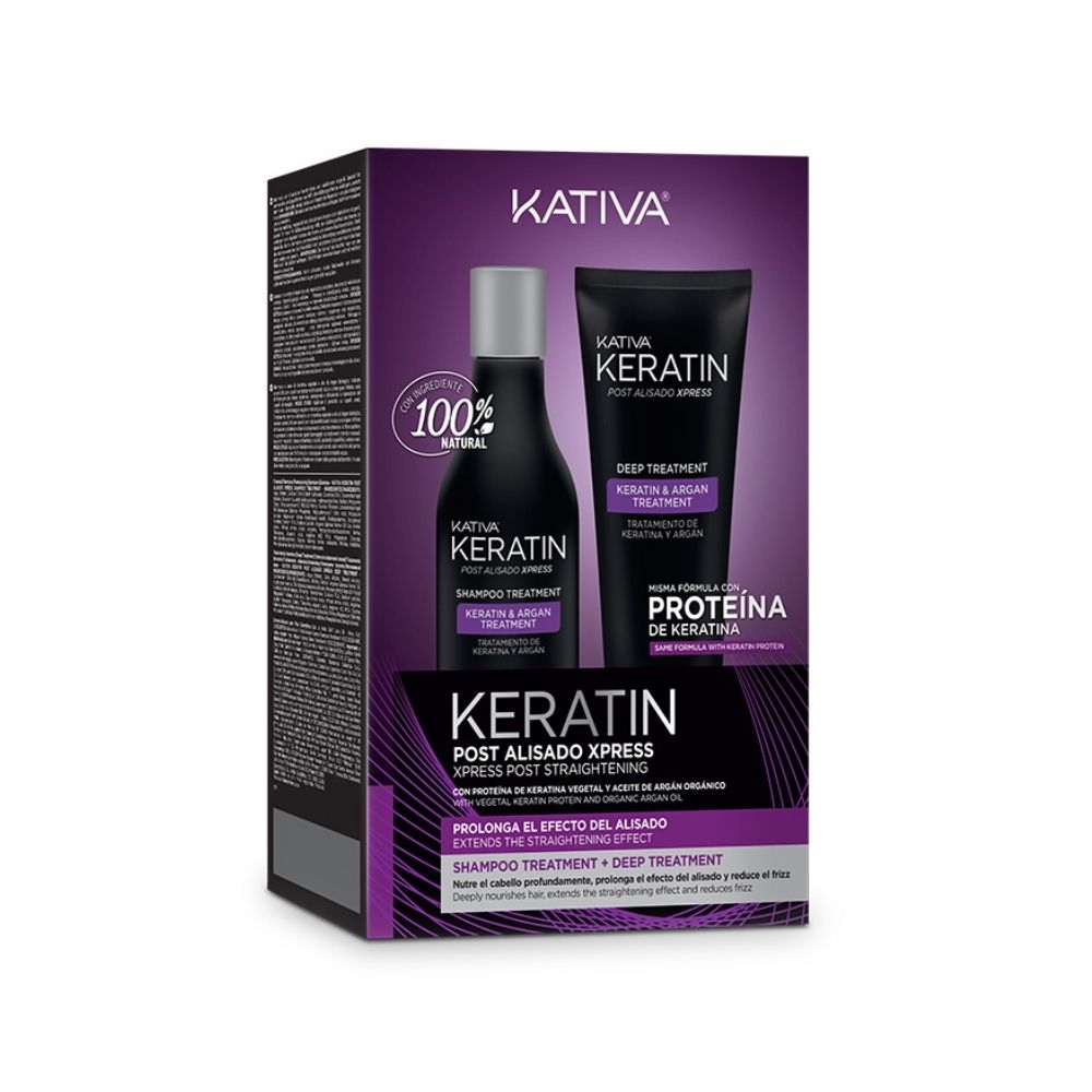 Komplet za ravnanje las Xpress Keratin Frizerski tretmaji