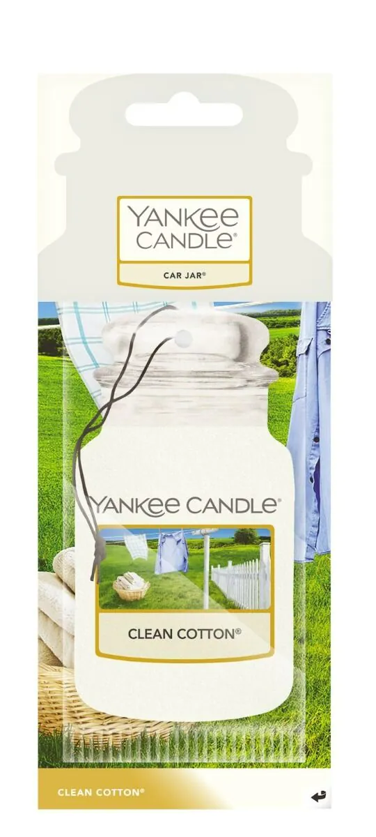 Yankee Candle Odświeżacz Samochodowy Clean Cotton