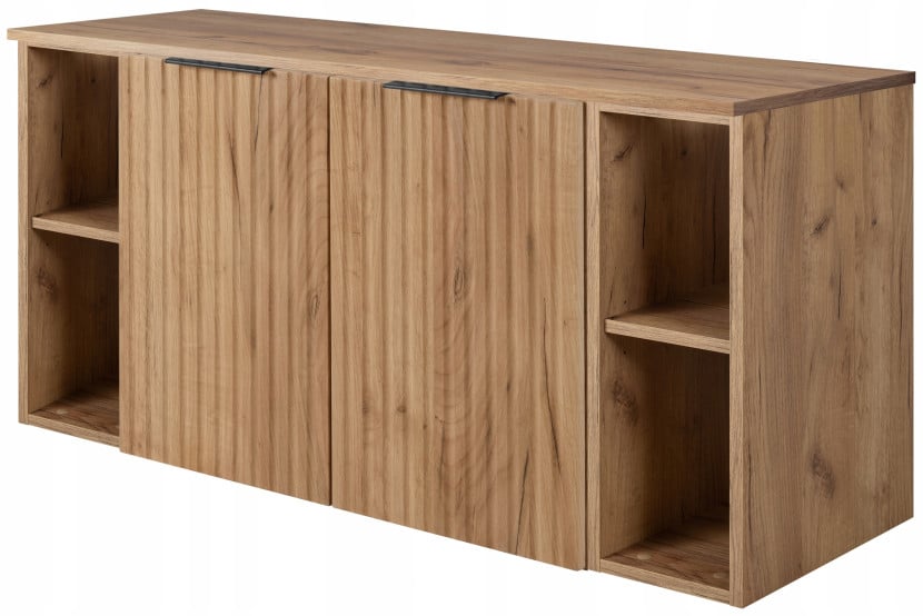 Zestaw mebli łazienkowych 120 cm dąb craft