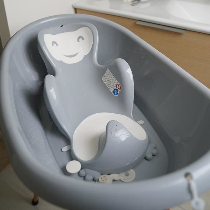 THERMOBABY BABYCOON© PORTAOGGETTI DA BAGNO Grigio Affascinante