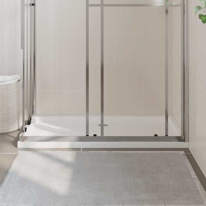Reduced price - Shower tray - unique design Bathroom accessories, rectangular ABS White 70x120 cm@EU(17192)