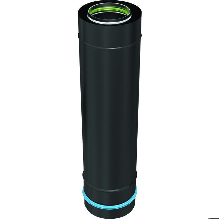Duto concêntrico BIOTEN TEN - Diâmetro 80/125 - Comprimento 500 mm