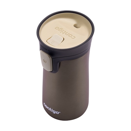 Garrafa térmica Contigo Pinnacle preta fosca 300 ml