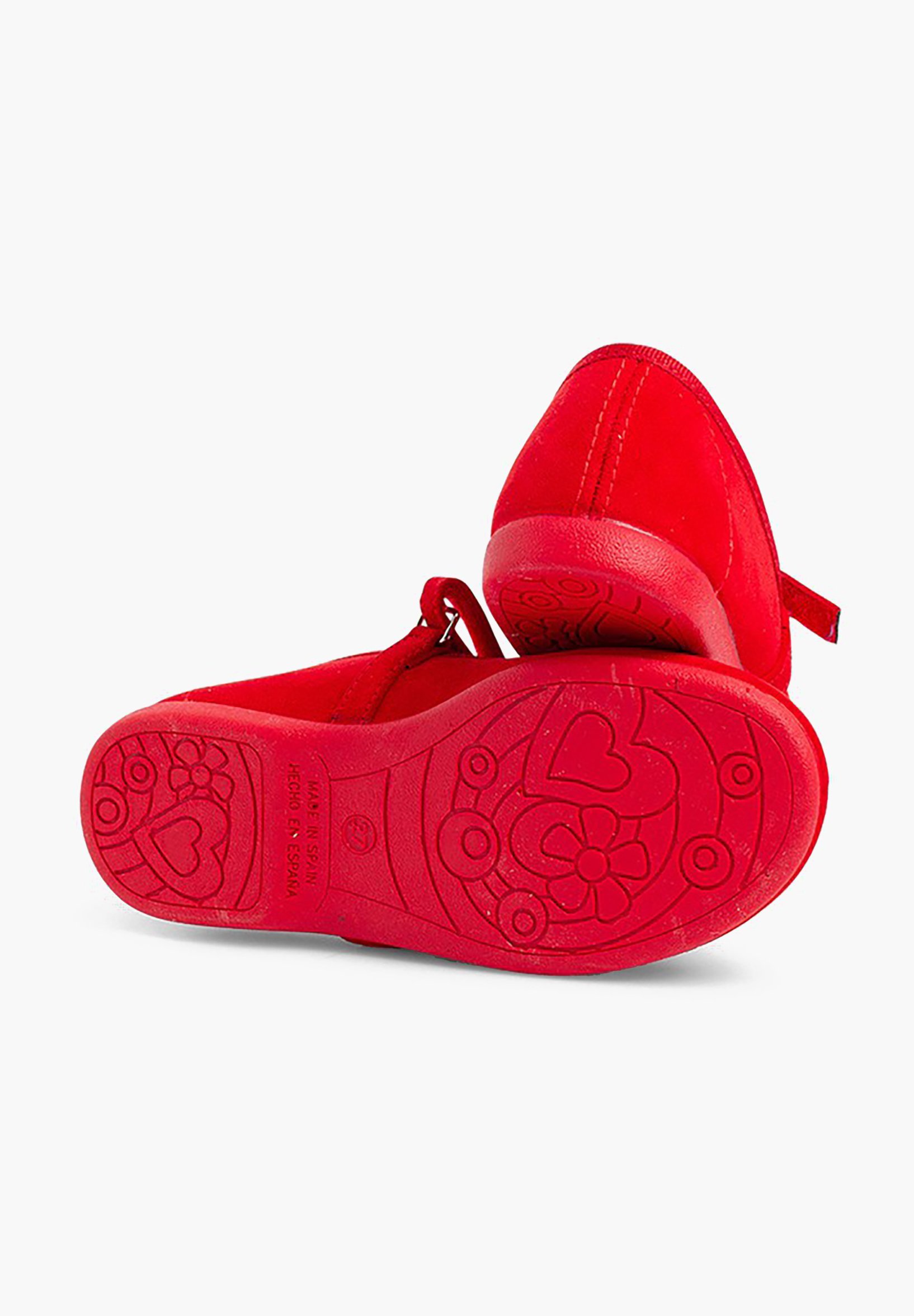 Scarpine Pisamonas per neonati - rosse