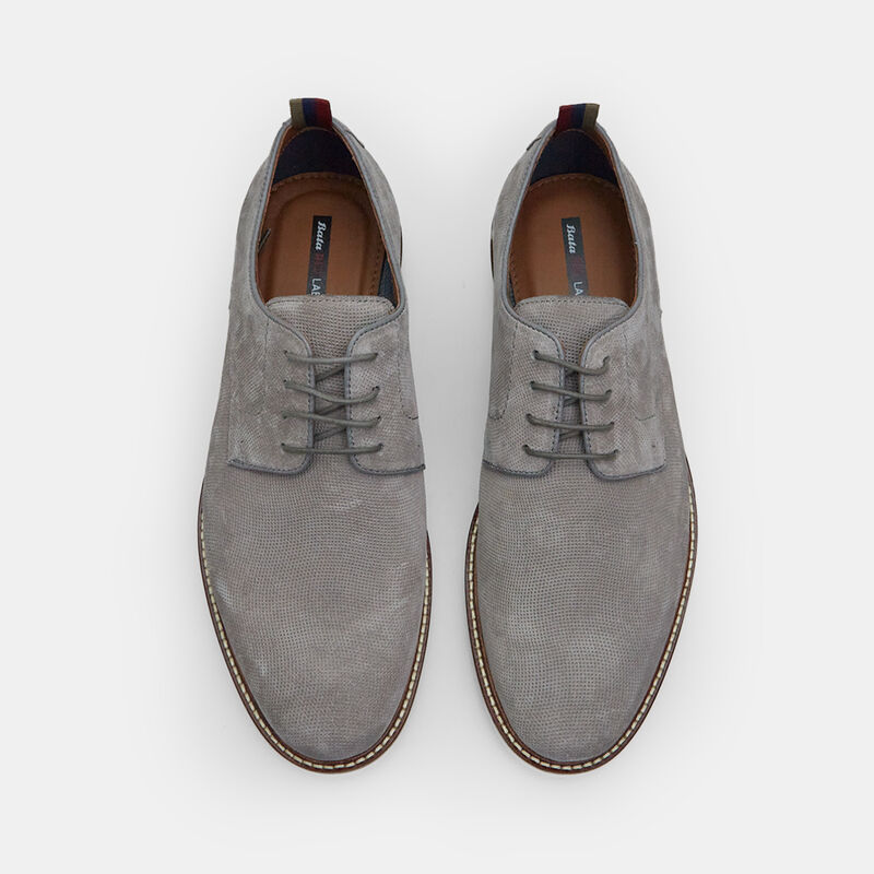 Zamszowe buty sznurowane