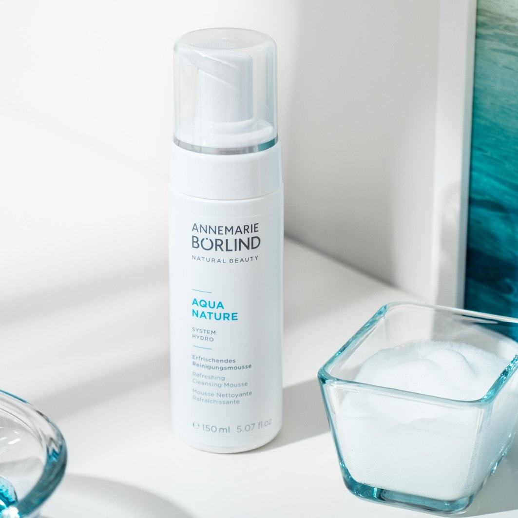 ANNEMARIE BÖRLIND AQUANATURE osvježavajuća pjena za čišćenje lica - 150 ml
