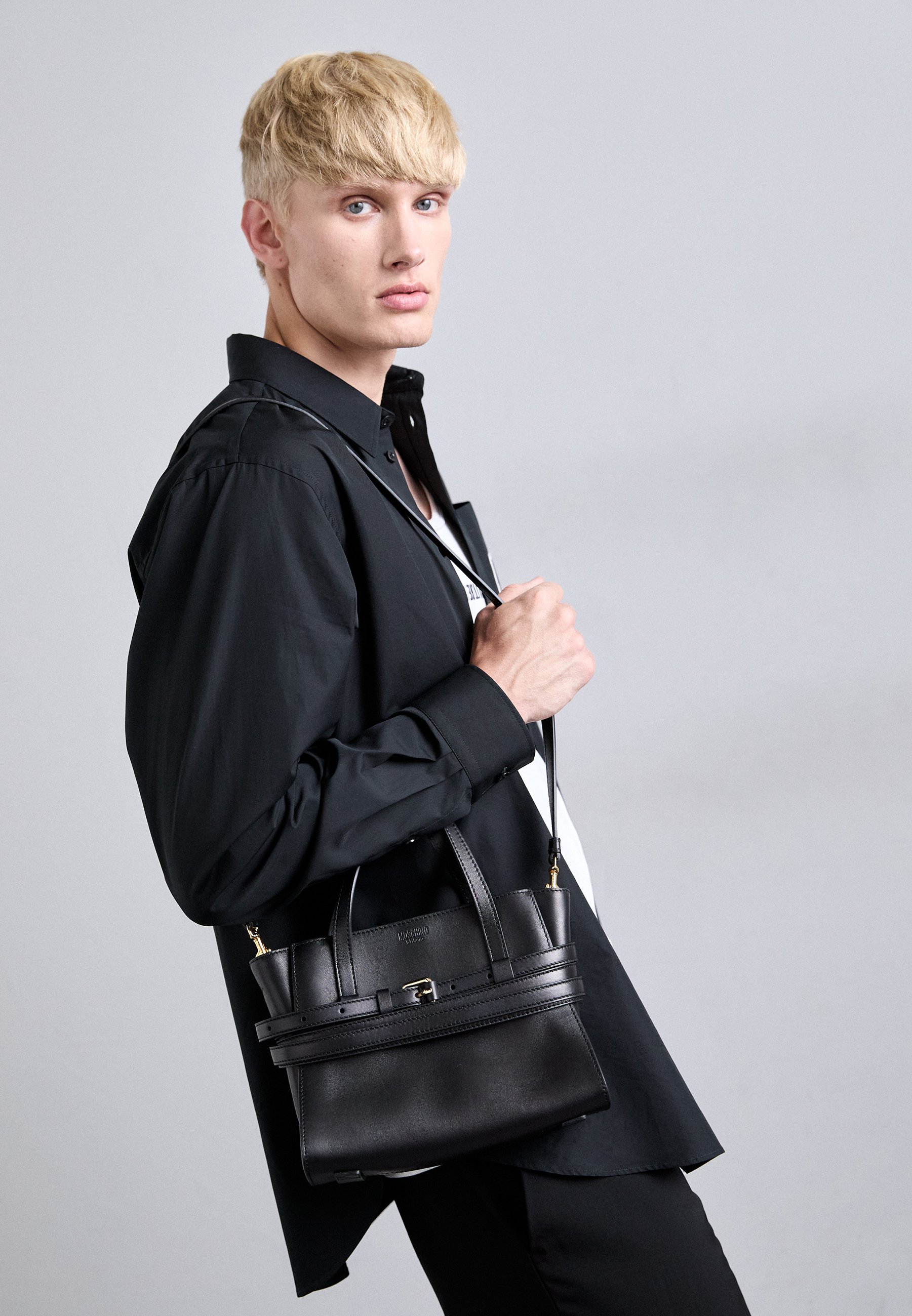 MOSCHINO TAS - Handtas - zwart