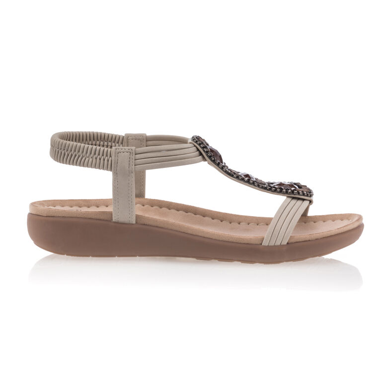 Sandales / nu-pieds Femme Beige