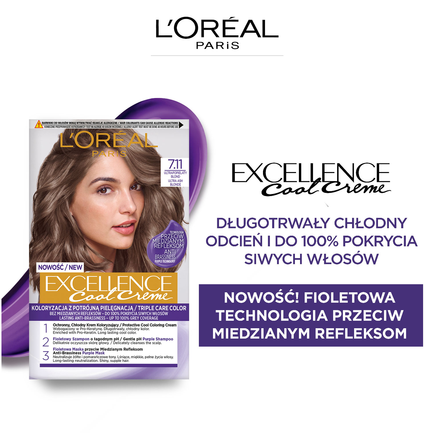 L'Oréal Paris Excellence vēsais krēms