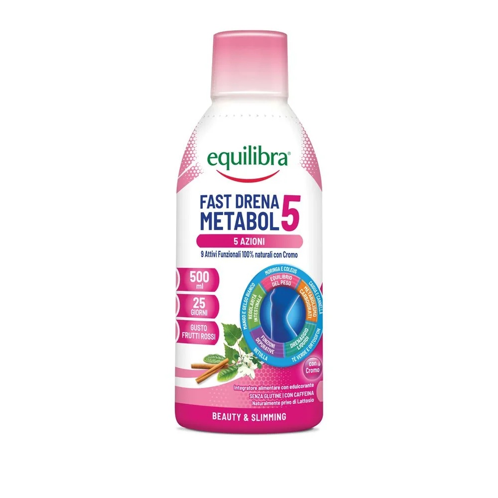 EQUILIBRA Equilibra Fast Drena 5 Metabol 500 Ml met lepku
