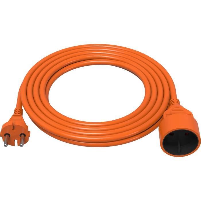 Rallonge extérieure - GAO - H05VV-F 2x1,5mm²- 50m, robuste, résistante