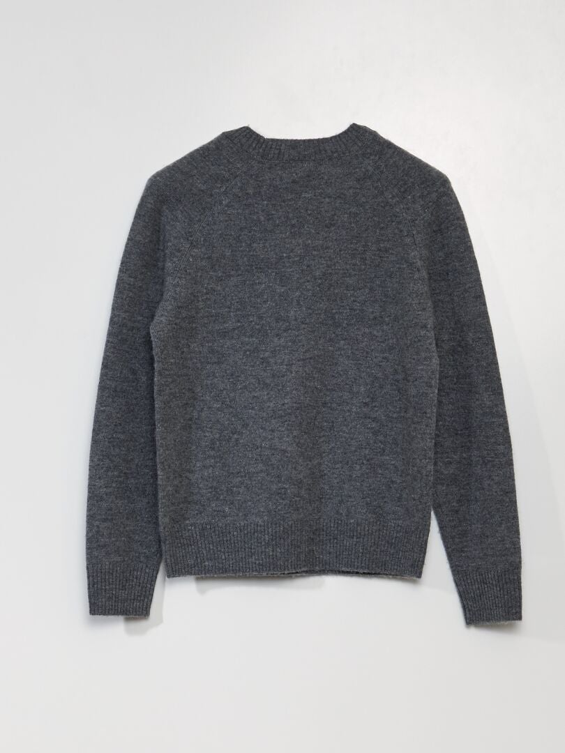 Jersey de lana - GRIS