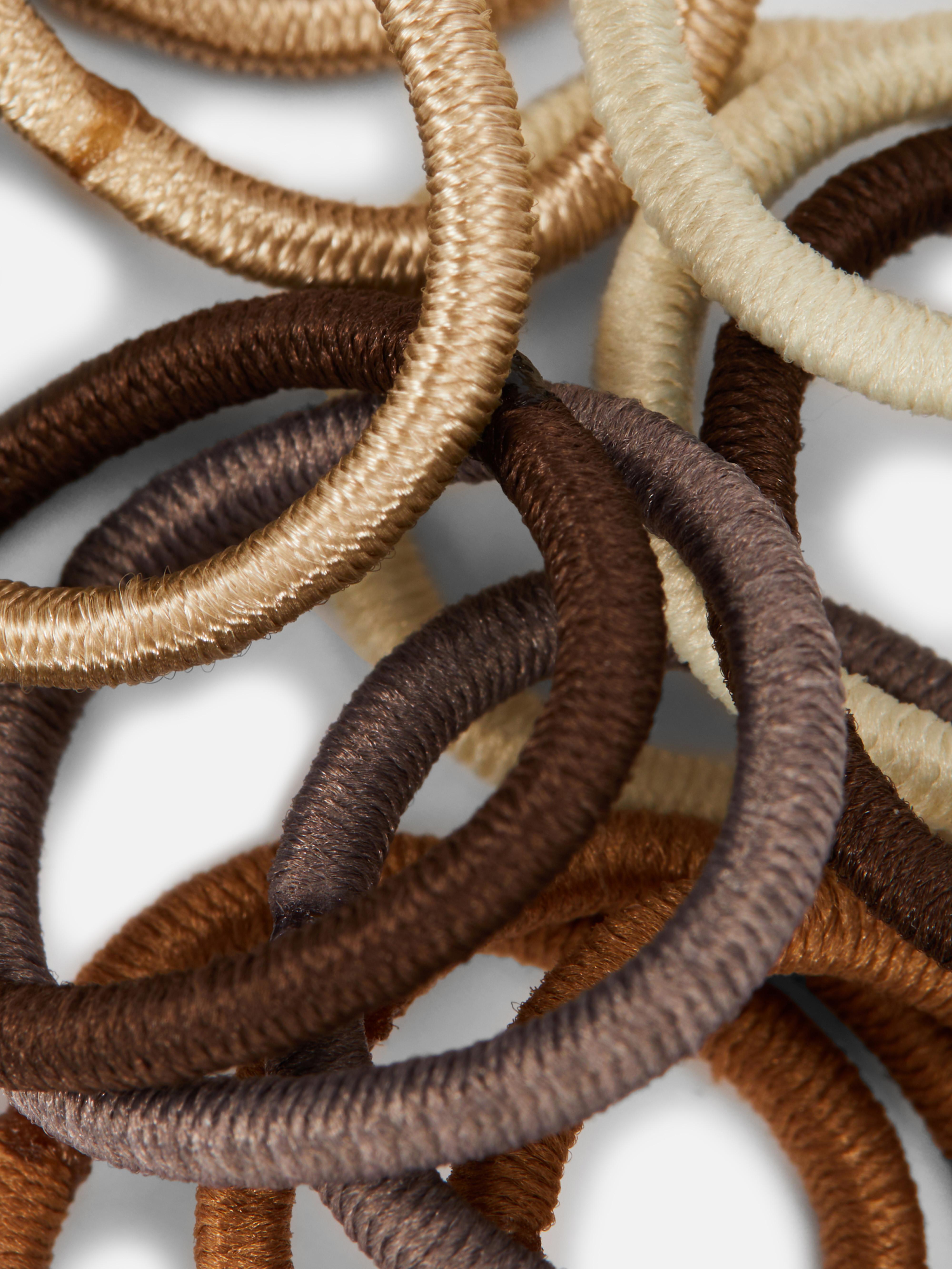 Mini élastiques à cheveux, 60 pièces. Créez de nombreuses coiffures différentes avec ces micro-élastiques à cheveux.