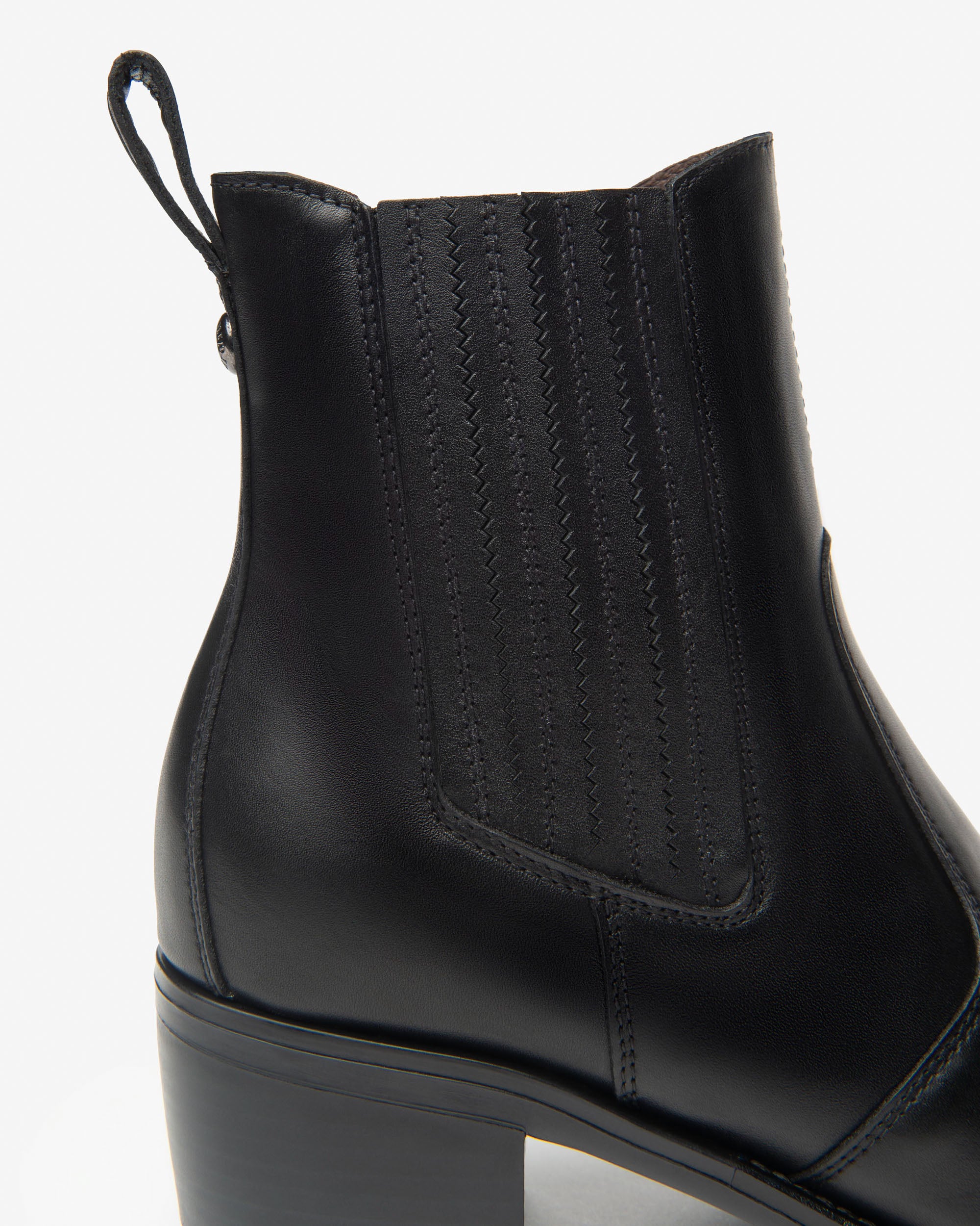  Bottines Chelsea en cuir pour femmes