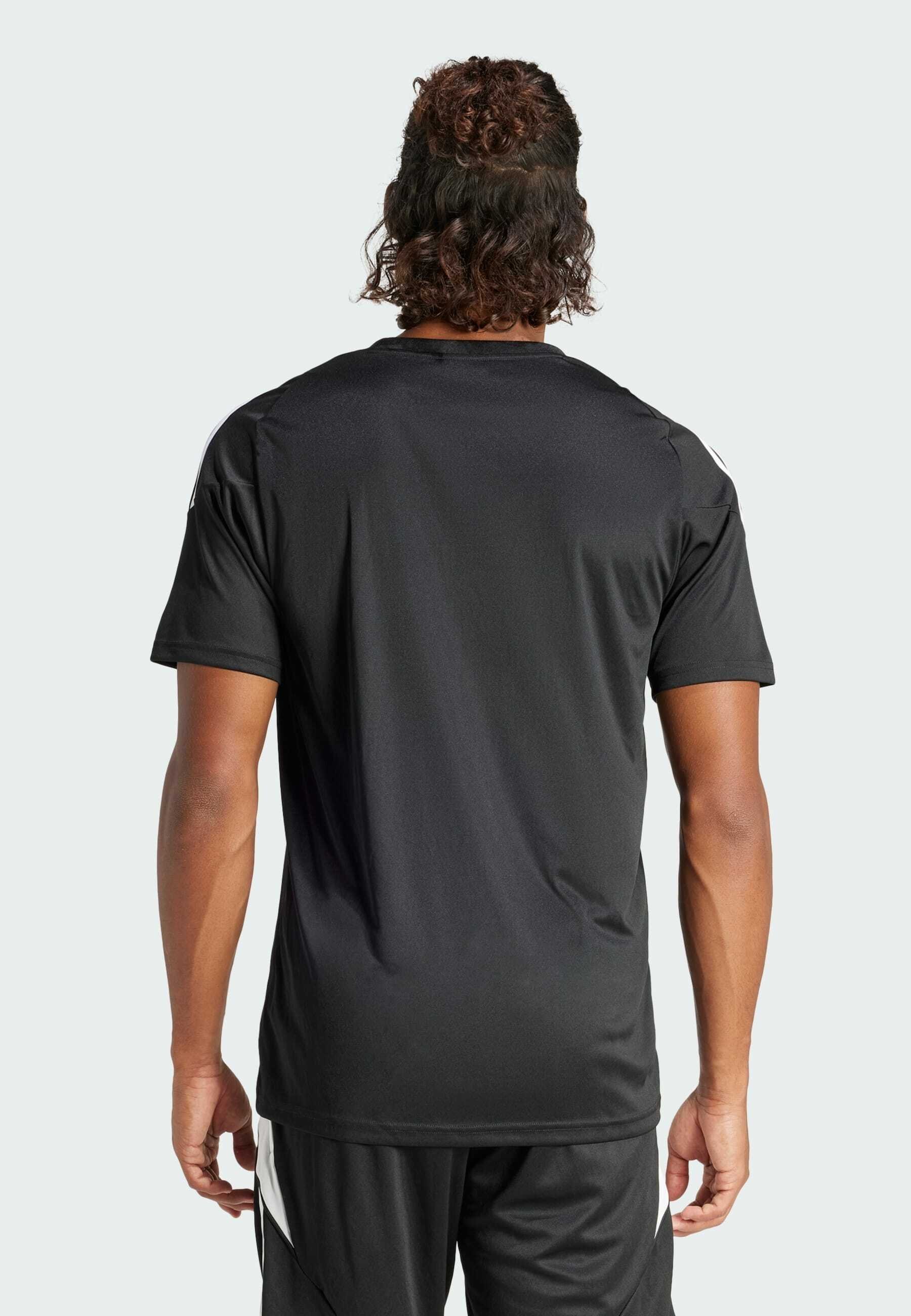 Maglia sportiva adidas Performance TIRO24 - nera e bianca