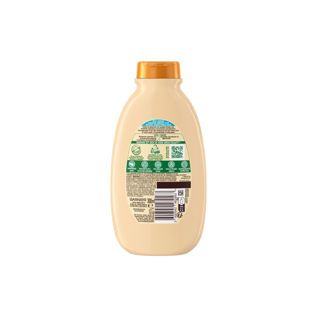 Champú Garnier Argán – Para cabello muy seco e indomable – Champú – 300 ml