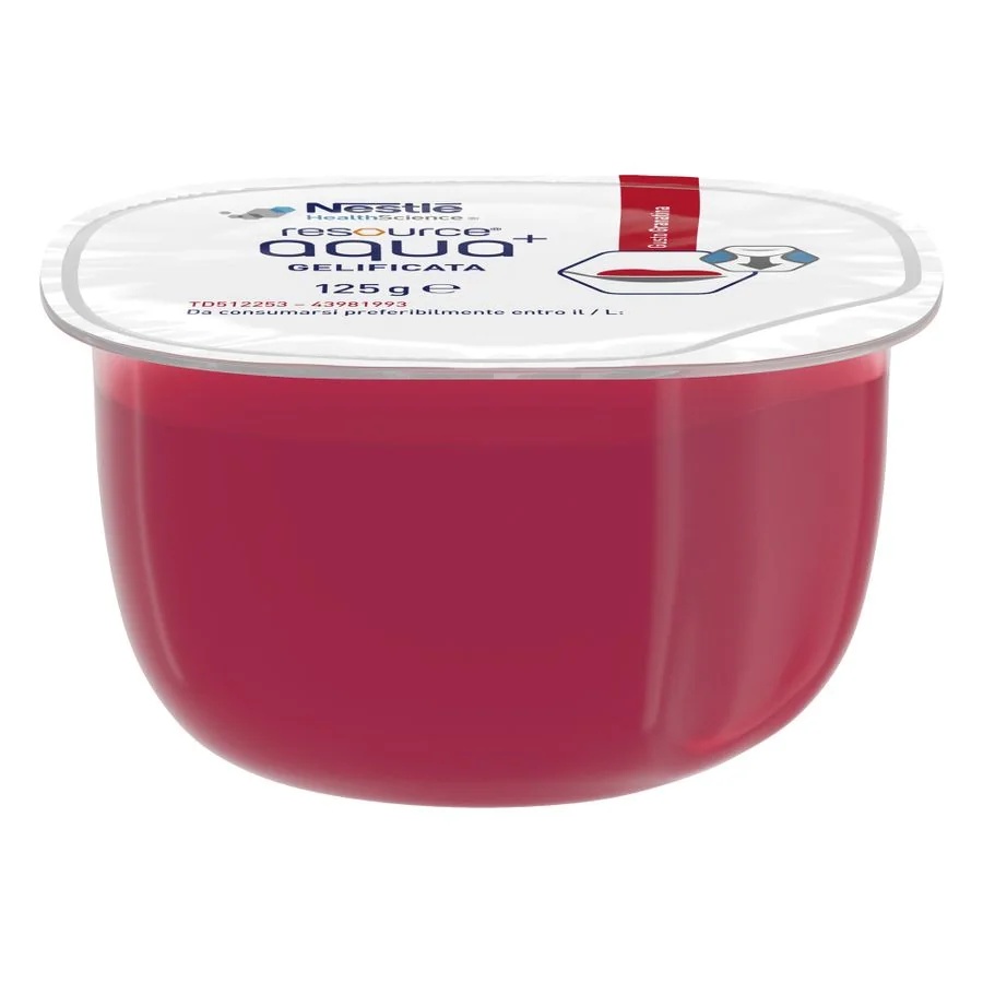 NESTLÉ Resource Aqua+Grenada 4x125 g para pacientes disfágicos