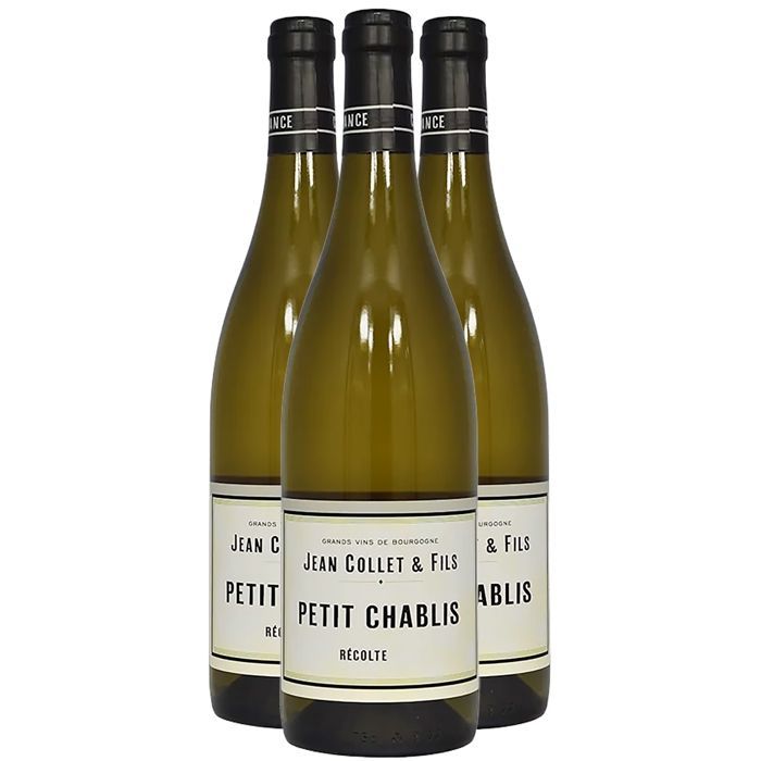 Domaine Jean Collet Petit Chablis 2023 - Witte Bourgognewijn (3x75cl)