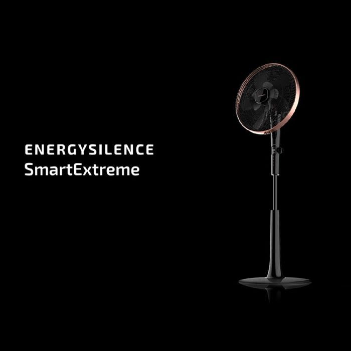 Ventilador de pedestal Cecotec EnergySilence 1040 SmartExtreme. 28 W, motor de CC, 3 velocidades, temporizador, pantalla LED, control remoto.