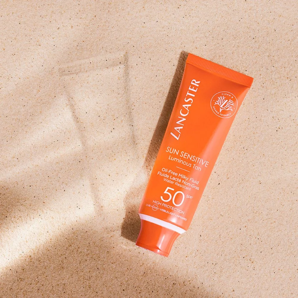 Sensitive skin Oil-Free Milky Fluid SPF50 - Solare viso alta prot.