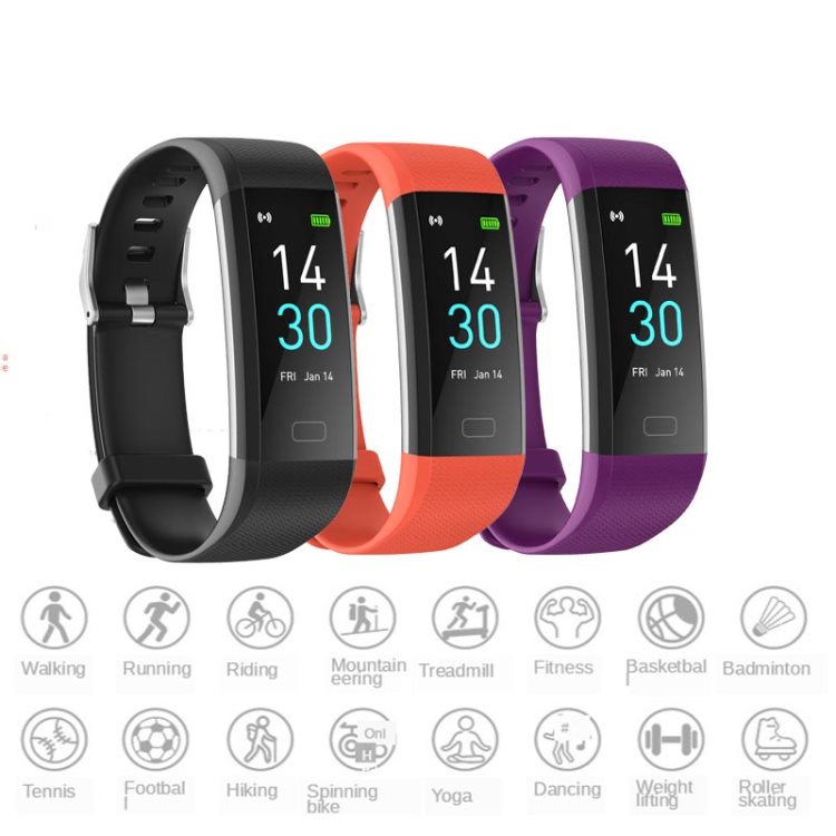 Sports Fitness Activity Tracker Men's Watch Women Smart Bracelet Support Step Counting Health Monitor Call Reminder Watches