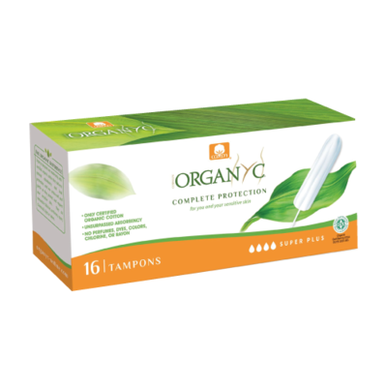 Organyc Heavy Flow Super Plus tamponai 16 vnt. 16 vnt.