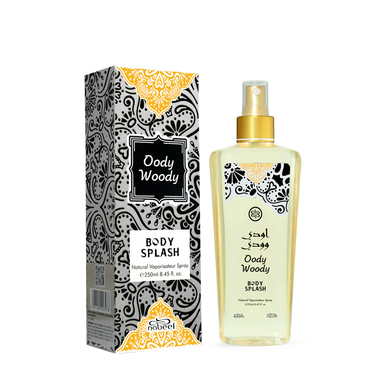 Body Oody Woody Body Splash - Acqua Aromatica Unisex, Acqua Aromatica