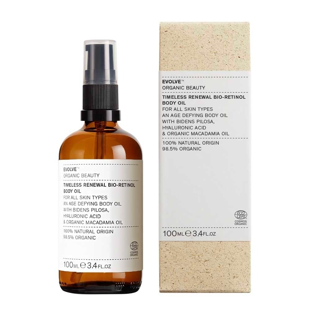 Evolve Organic Beauty Timeless Renewal Bio-Retinol Body Oil