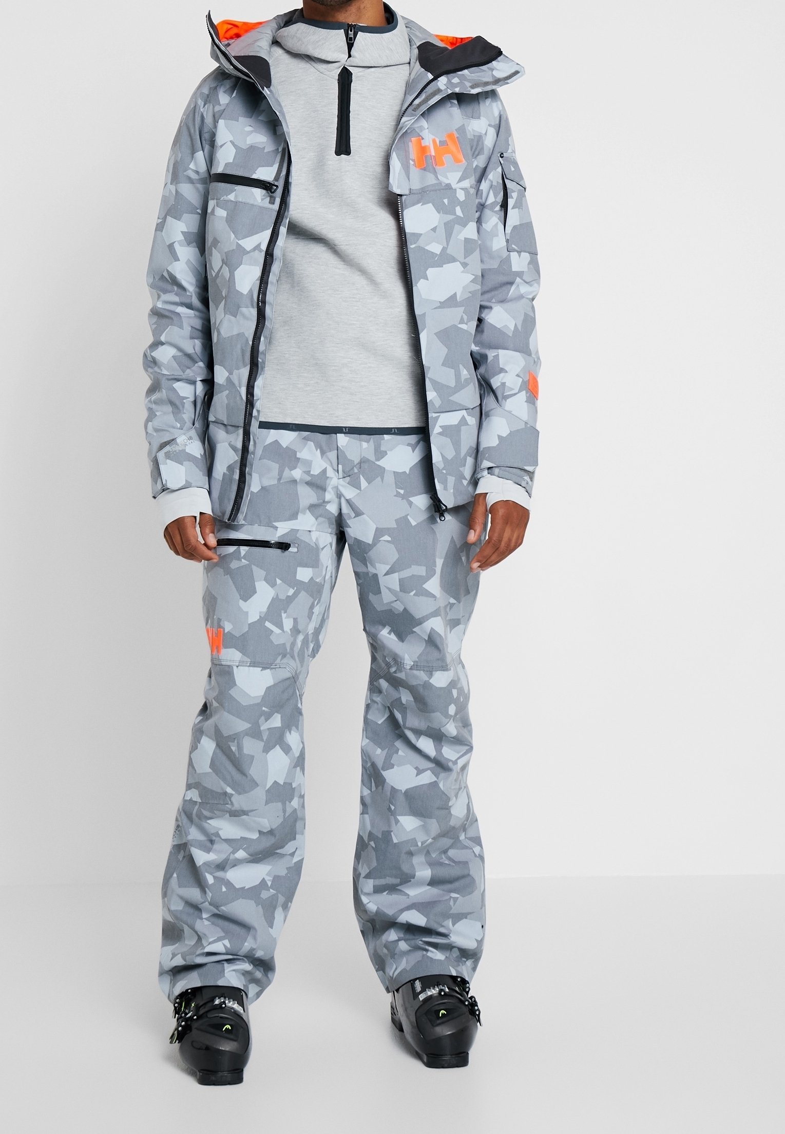Helly Hansen snowboardjas - lichtgrijs
