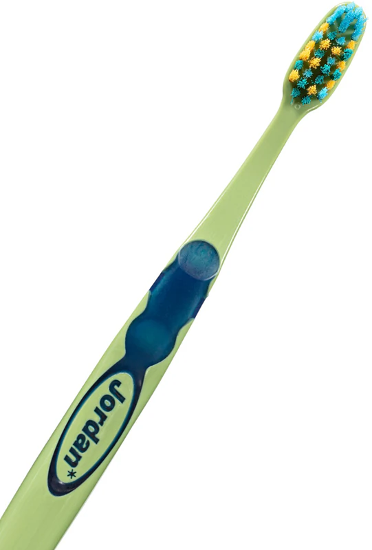 Escova de dentes Jordan Hello Smile Soft para crianças
