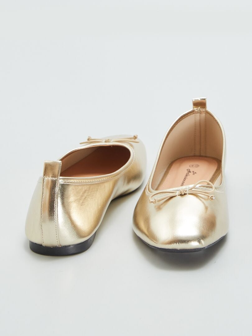 Bailarinas douradas - BEGE