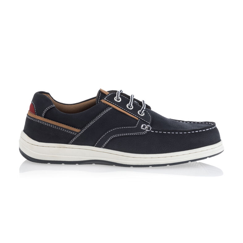 Mocasines/zapatos náuticos azules para hombre