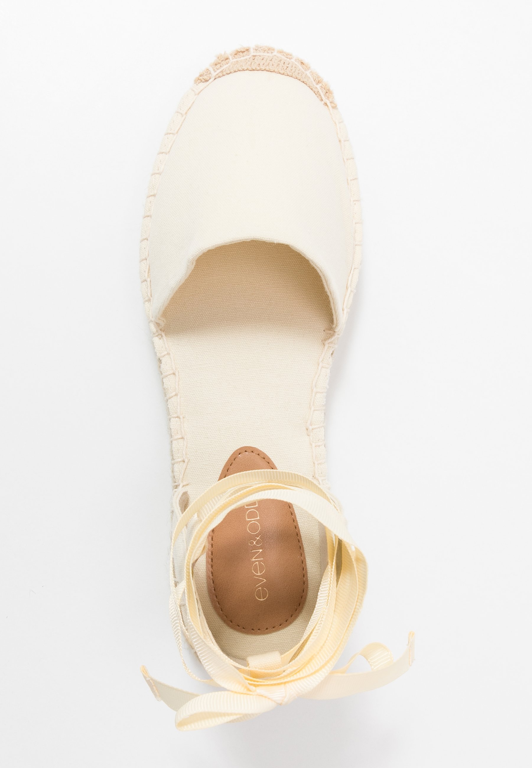 Espadrilky Even&Nepárne – sivobiele