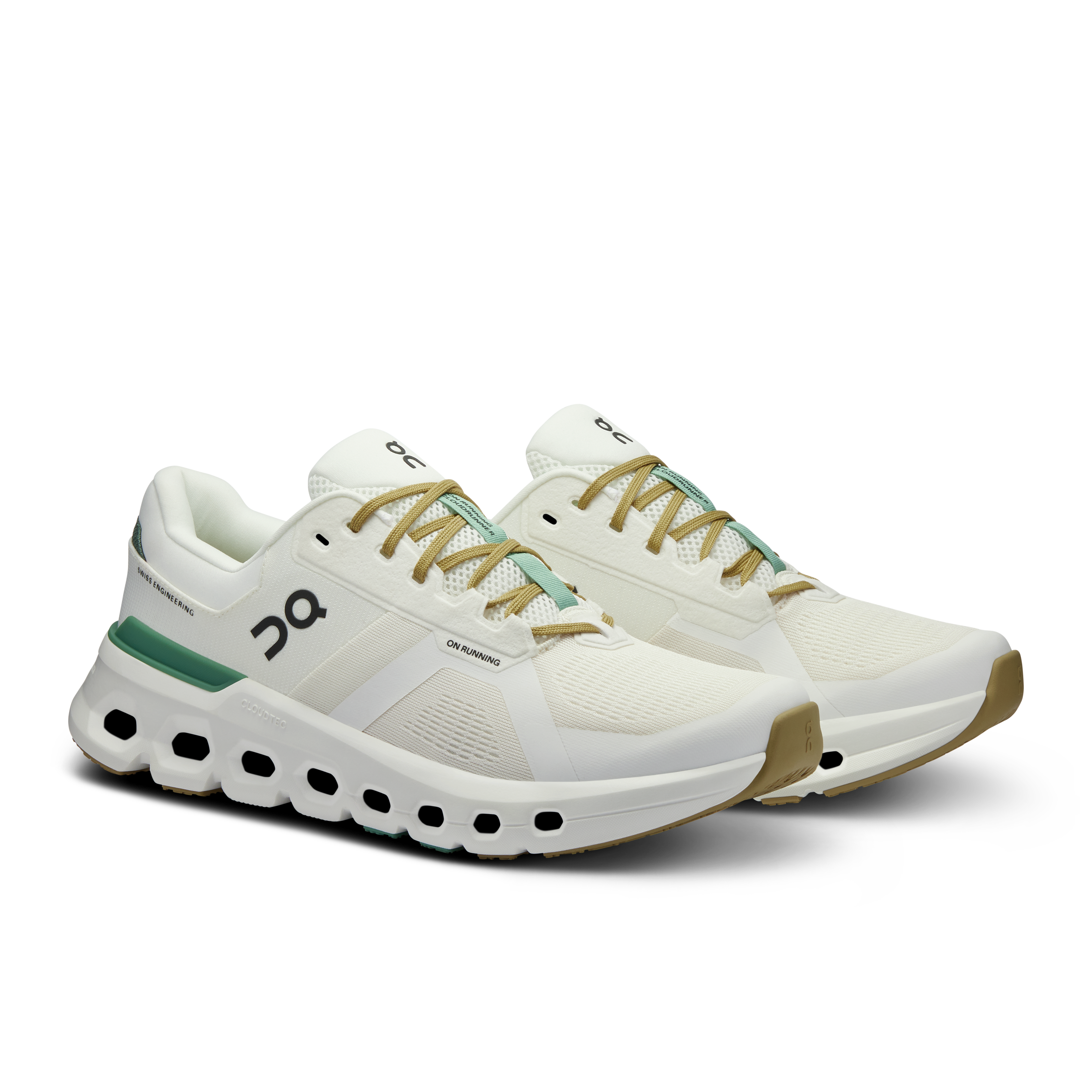On Cloudrunner 2 pour homme, blanc | vert