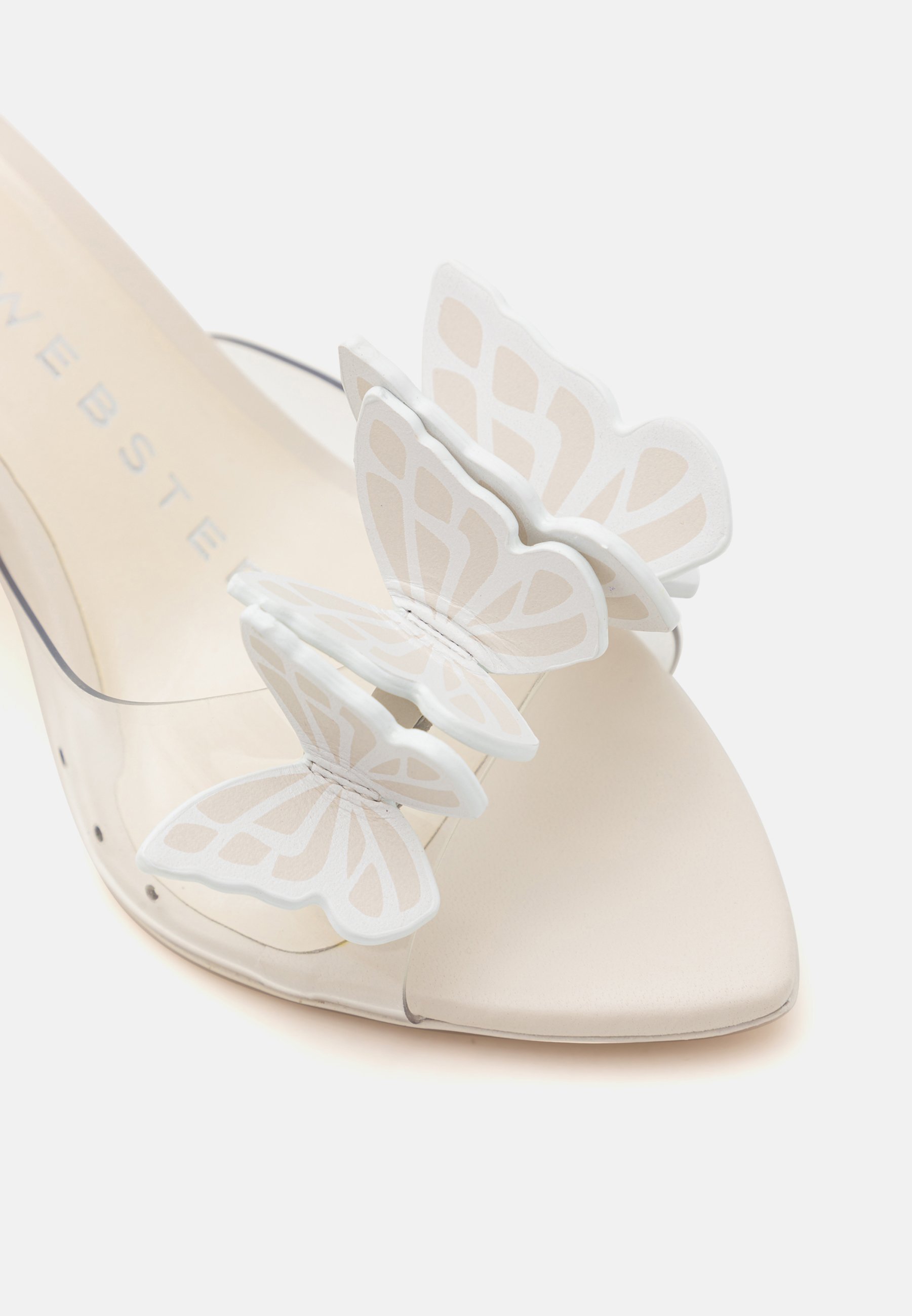 Sophia Webster VANESSA MID MULE - Muiltjes met hak - gardenia
