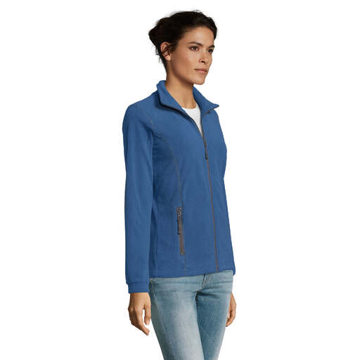 Chaqueta Micro Polar Nova De Mujer Con Cremallera