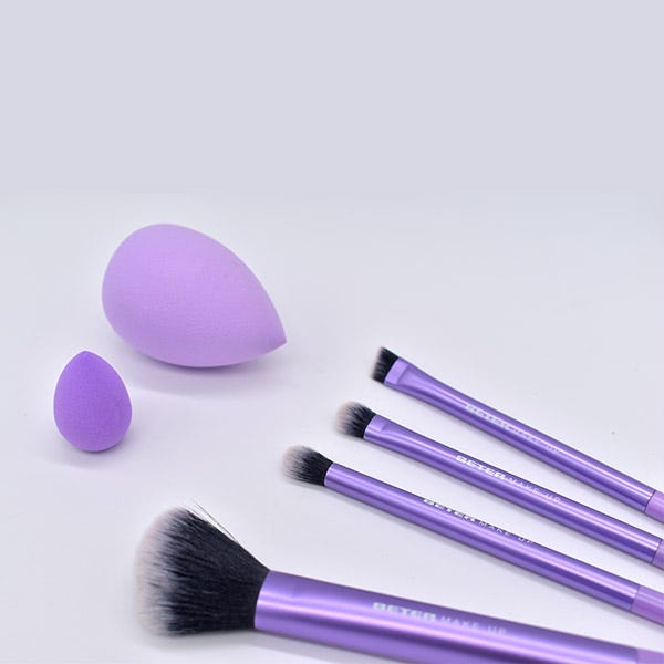 Σετ πινέλου και σφουγγαριού Make Up Life | 1 τεμάχιο
