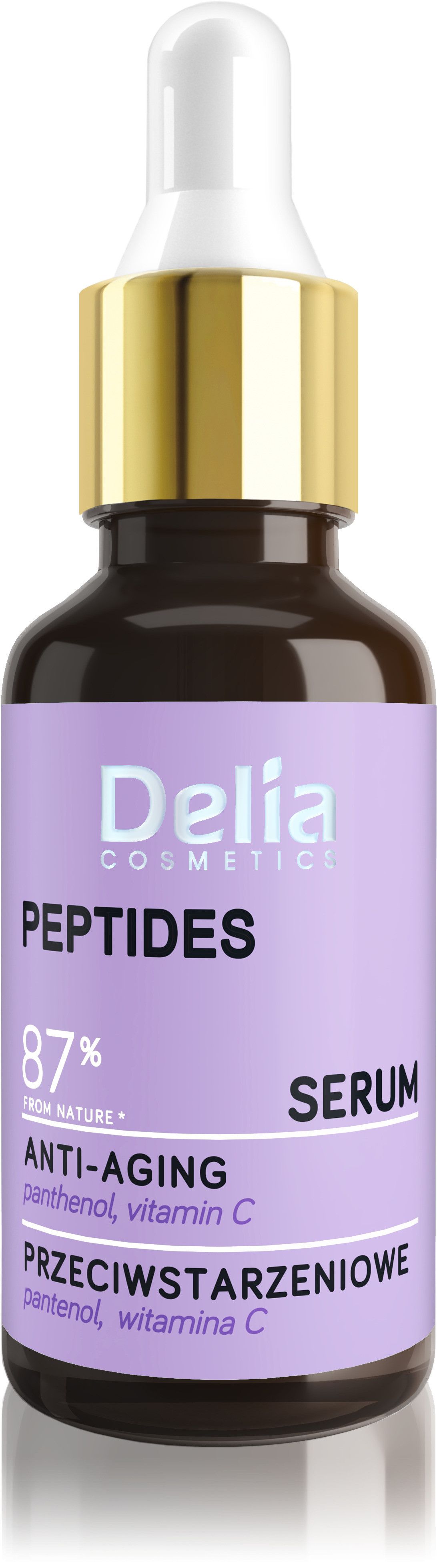 Peptidové sérum proti starnutiu na tvár, krk a dekolt Krémy proti vráskam a starnutiu