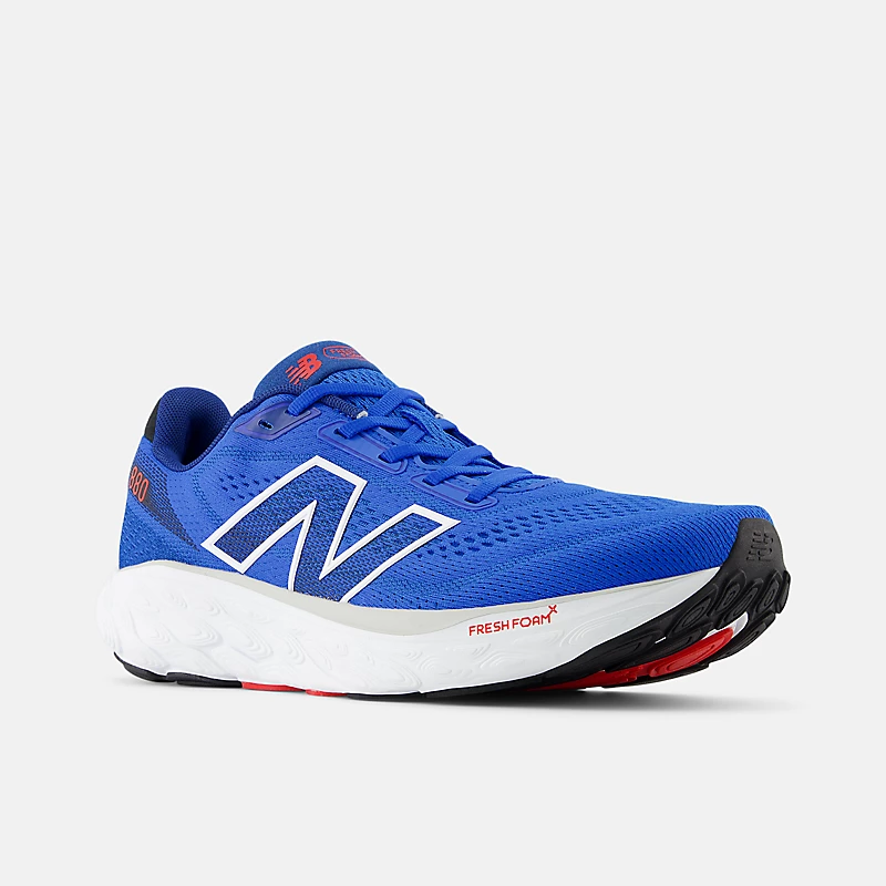 Fresh Foam X 880v14 für Herren – Blue Oasis mit Atlantikblau und True Red