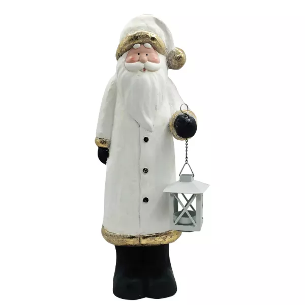Figura Mikołaj SANTA LILA 20x14,7x51cm