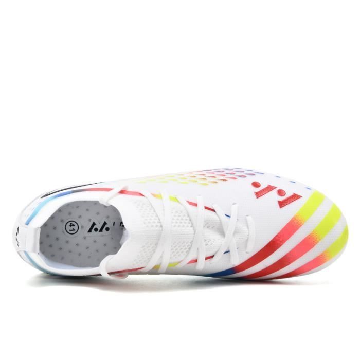 OOTDAY Men's Breathable Rugby Boots - White