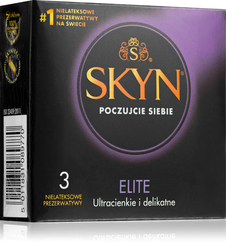 Kondómy zdravotníckych pomôcok SKYN Elite
