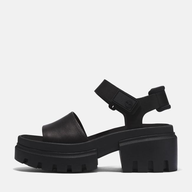 Sandalo a Doppia Fascia Everleigh da Donna in                colore nero