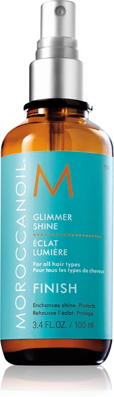 Moroccanoil Finish plaukų lakas blizgesiui ir švelnumui