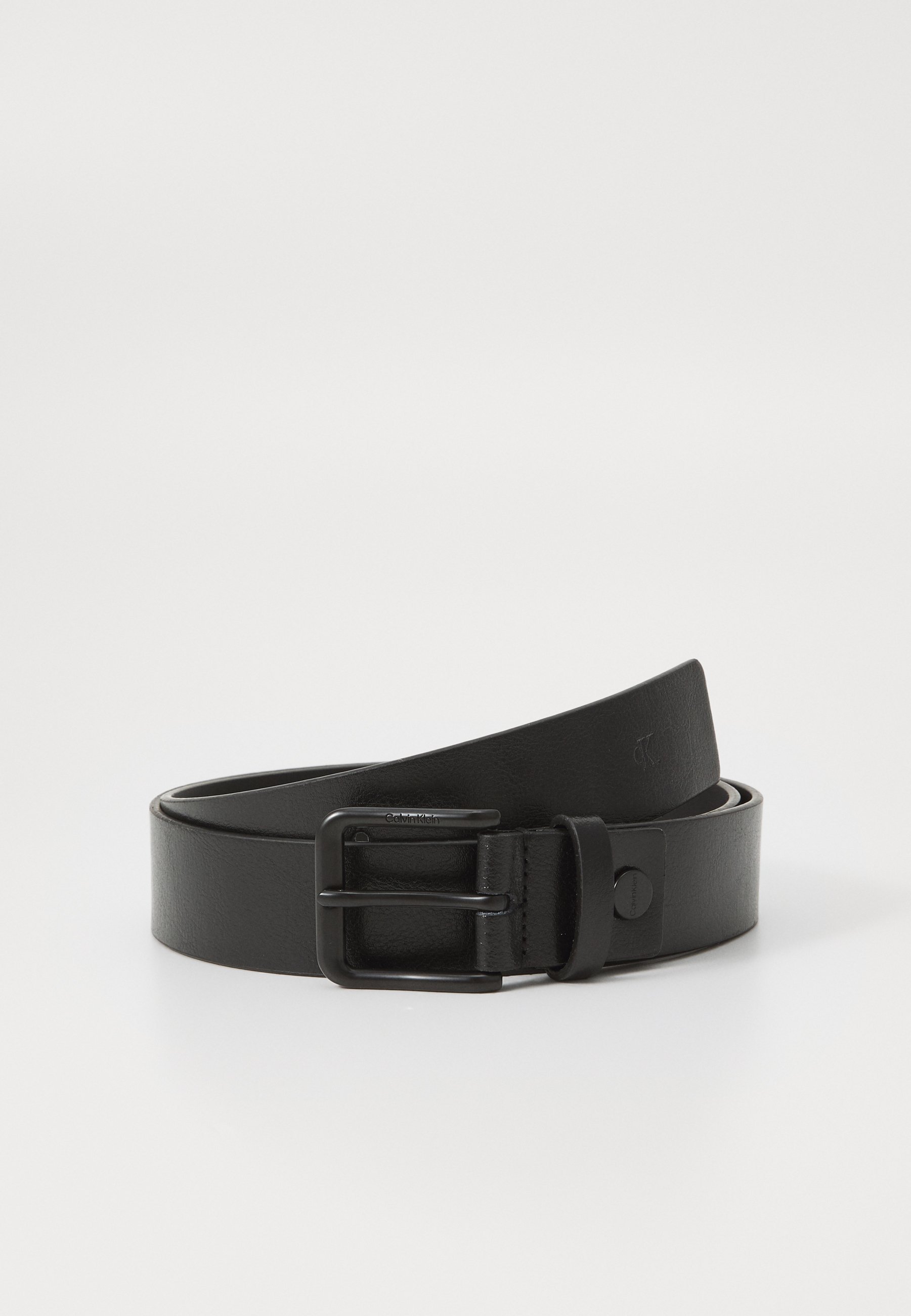 Calvin Klein Jeans CASUAL PIN BUCKLE - Riem - zwart/matzwart