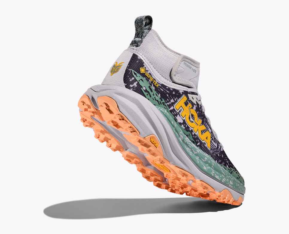 HOKA Speedgoat 6 middels GORE-TEX Gri cenușiu / Gri cărbune