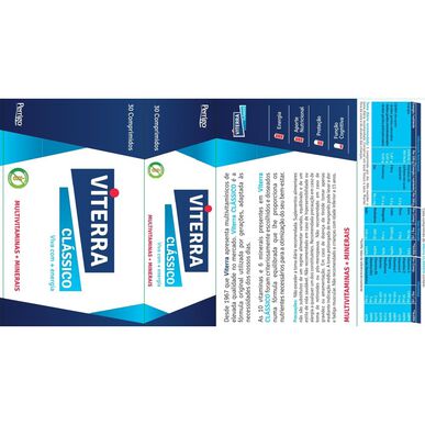 Viterra multivitaminy 30 tablet