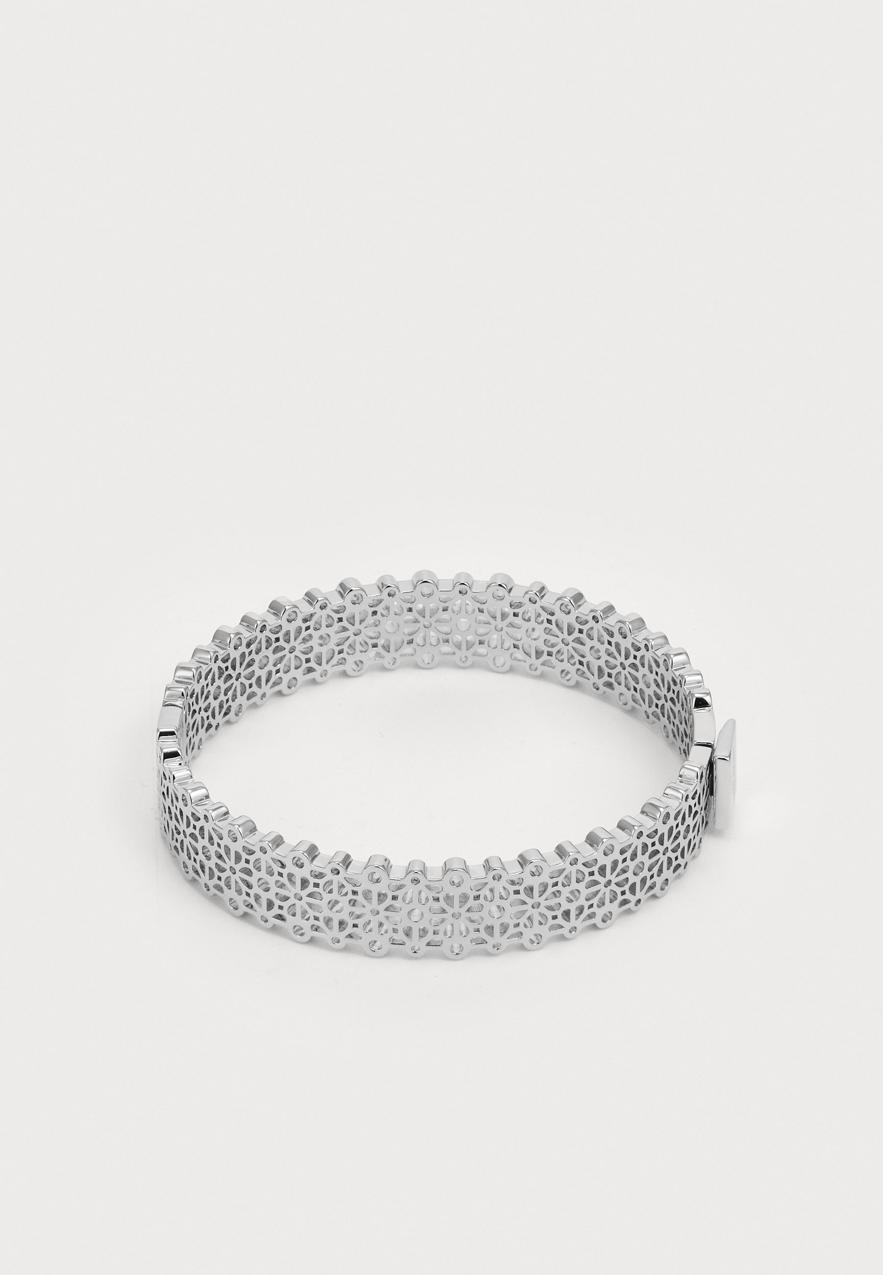 Bracelet Kate Spade New York à motif floral et dentelle - couleur argent