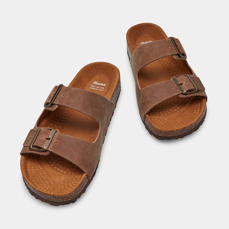 Slides da uomo in nubuck