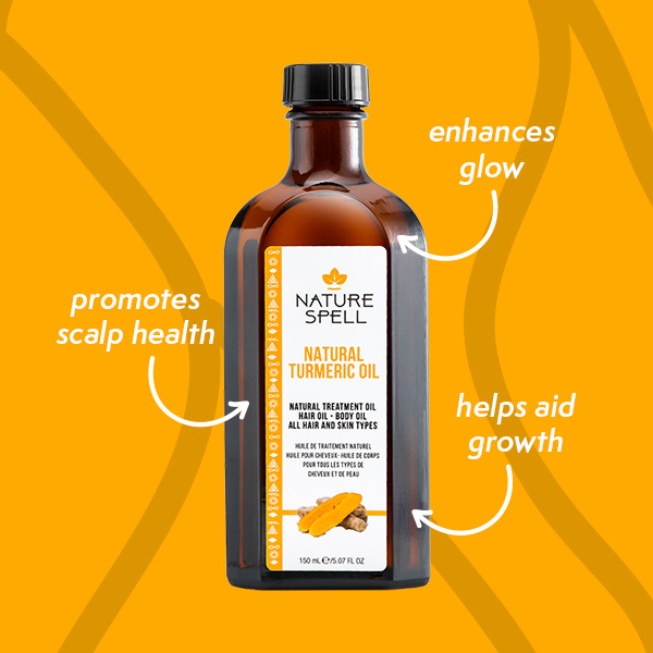 Nature Spell Gurkmejaolja för hud och hår 150ml